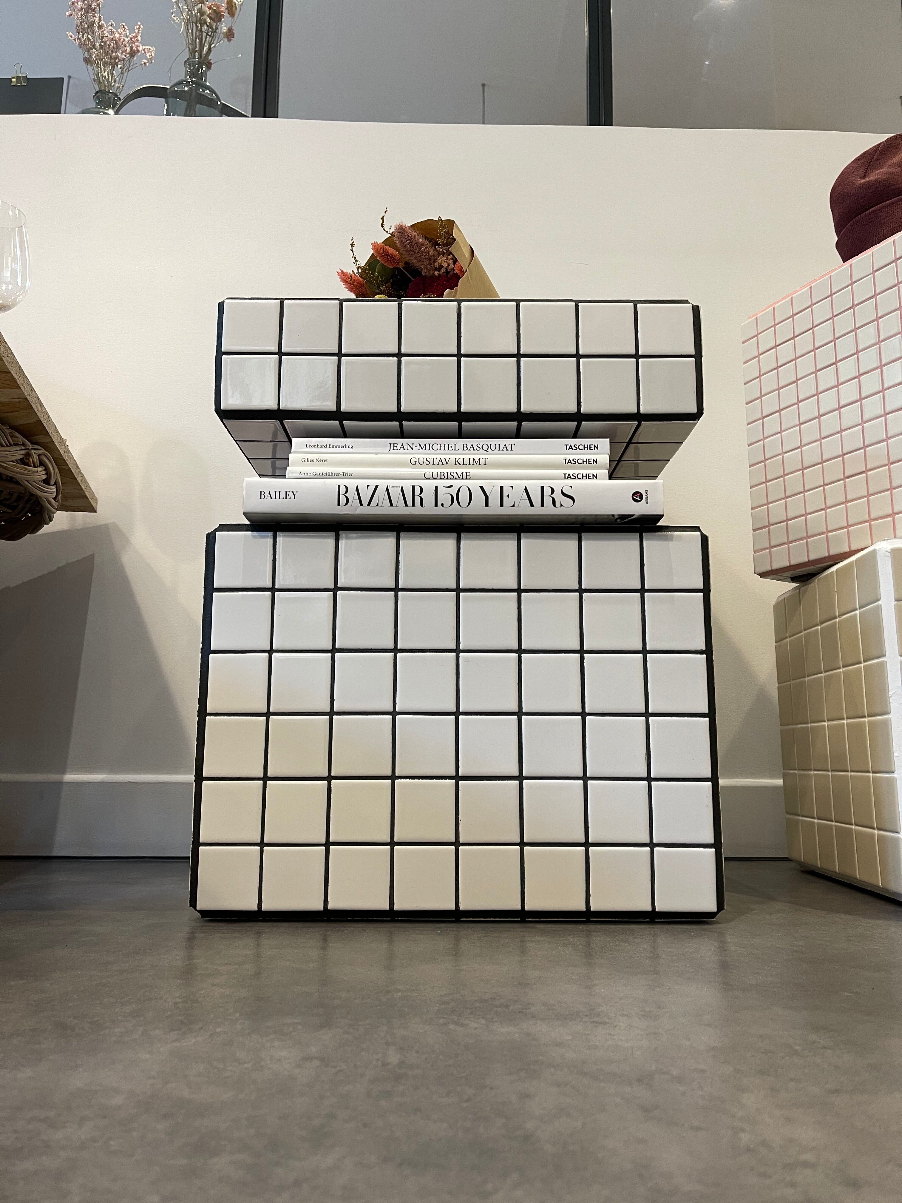 Ceramic bedside table