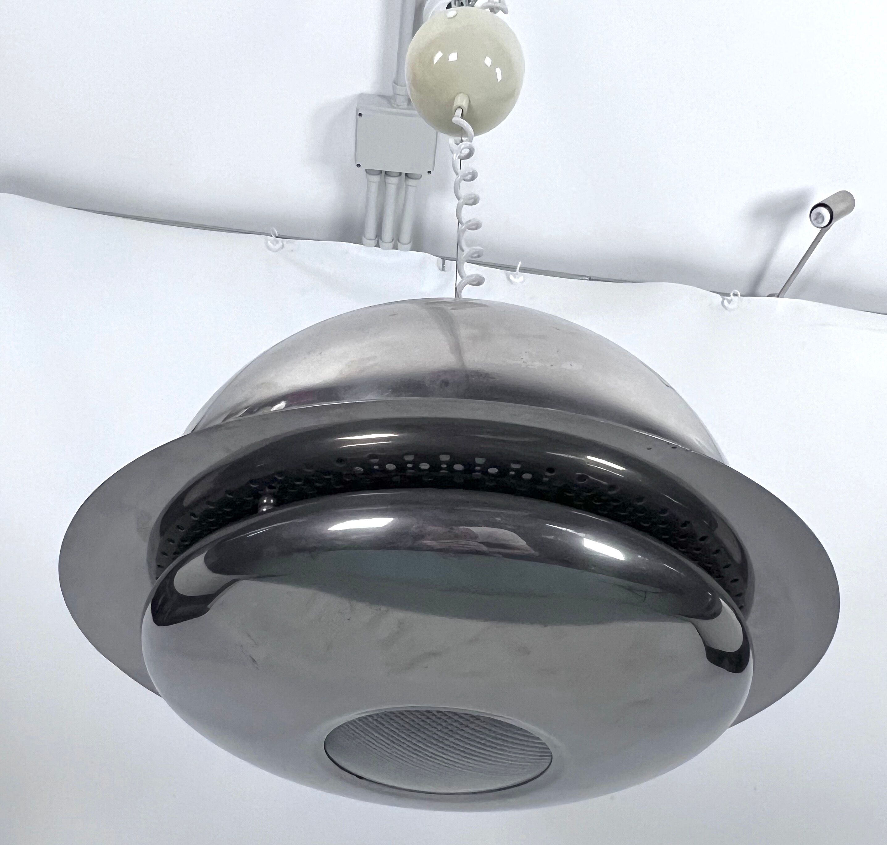 Vintage Nictea pendant light by Afra and Tobia Scarpa for Flos, 1960s