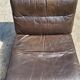 Pair of leather armchairs Roche Bobois from the 70s