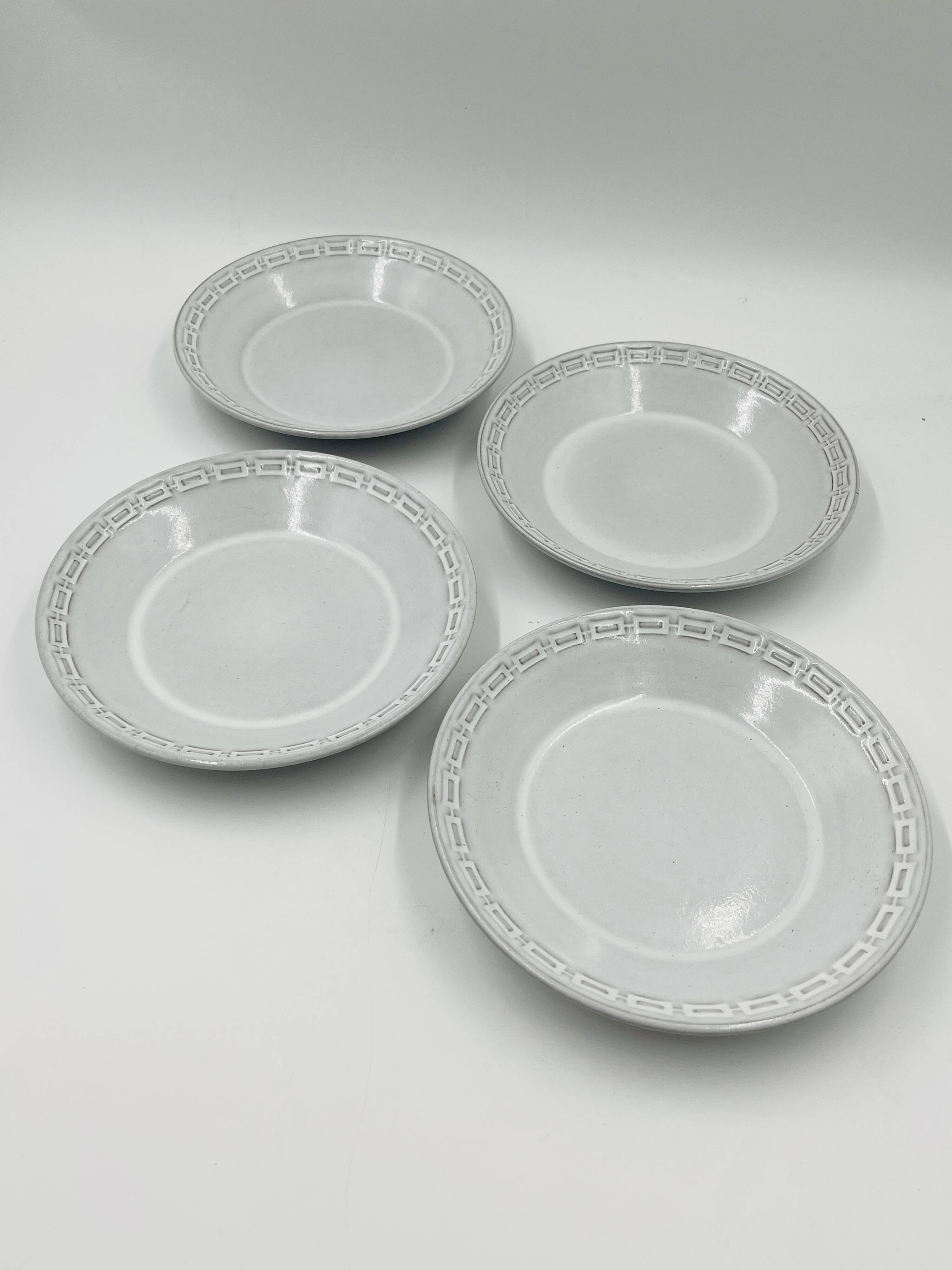 Lot of 4 Céramano Epsilon Soup Plates by Karl Leutner