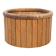 Vintage Oak Indoor Planter, Denmark, 1960s