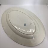 Oval flat terre de fer lunéville