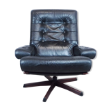 G-MÖBEL armchair leather, 1970