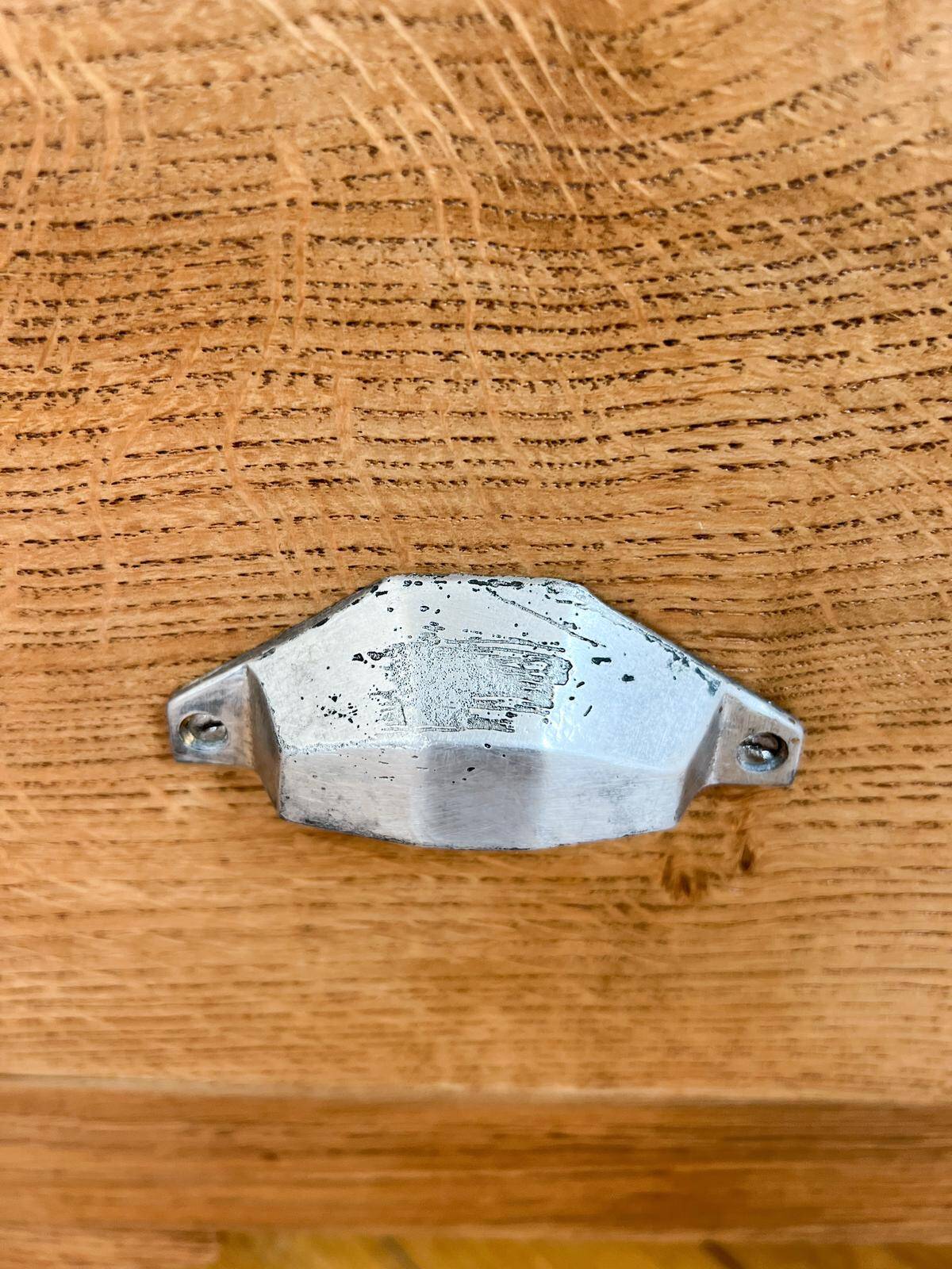 Art Deco chest of drawers in solid oak