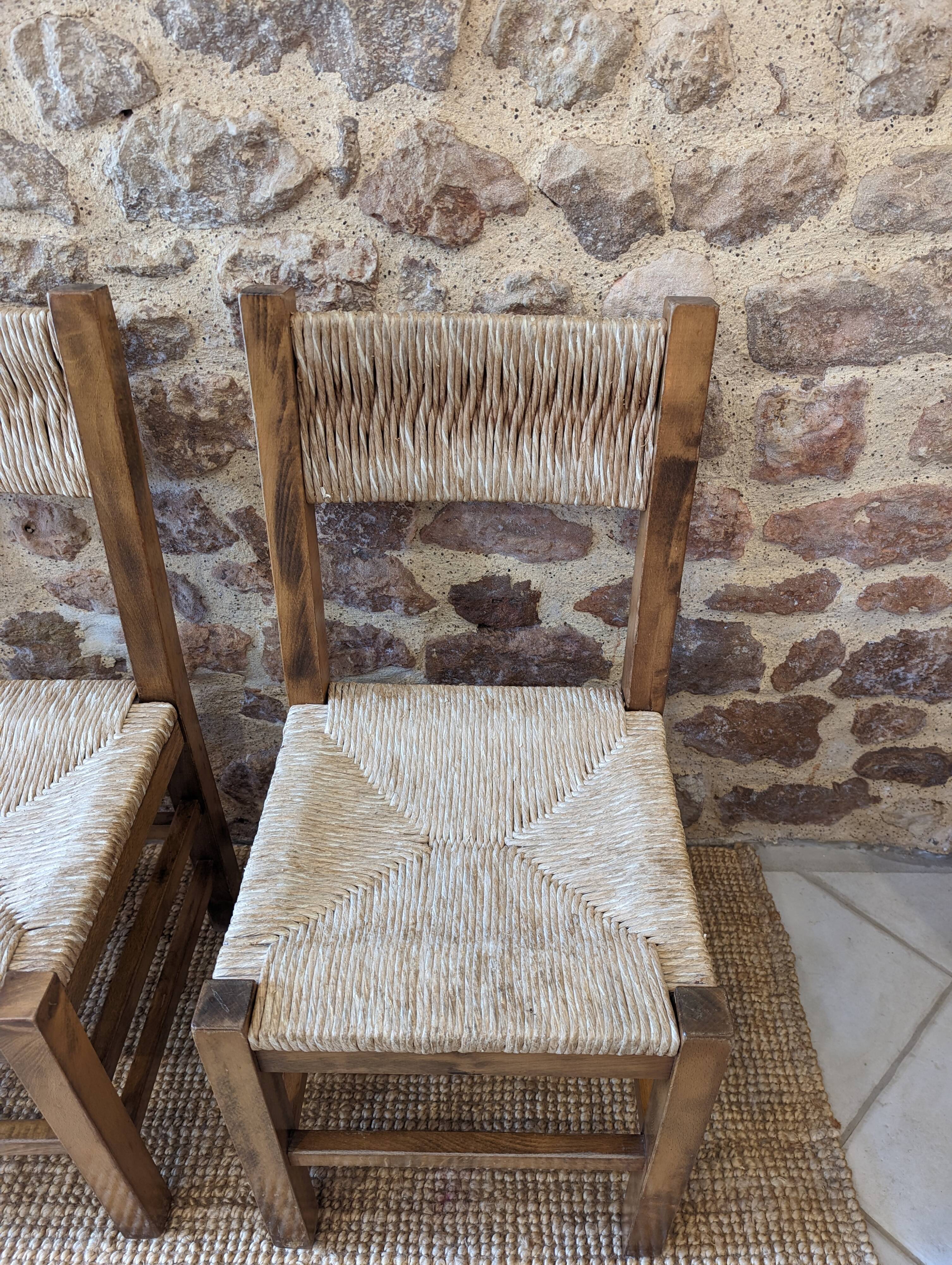 Chaises brutaliste