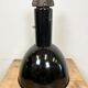 Set of 4 Industrial Bauhaus Black Enamel Pendant Lamps, 1960s