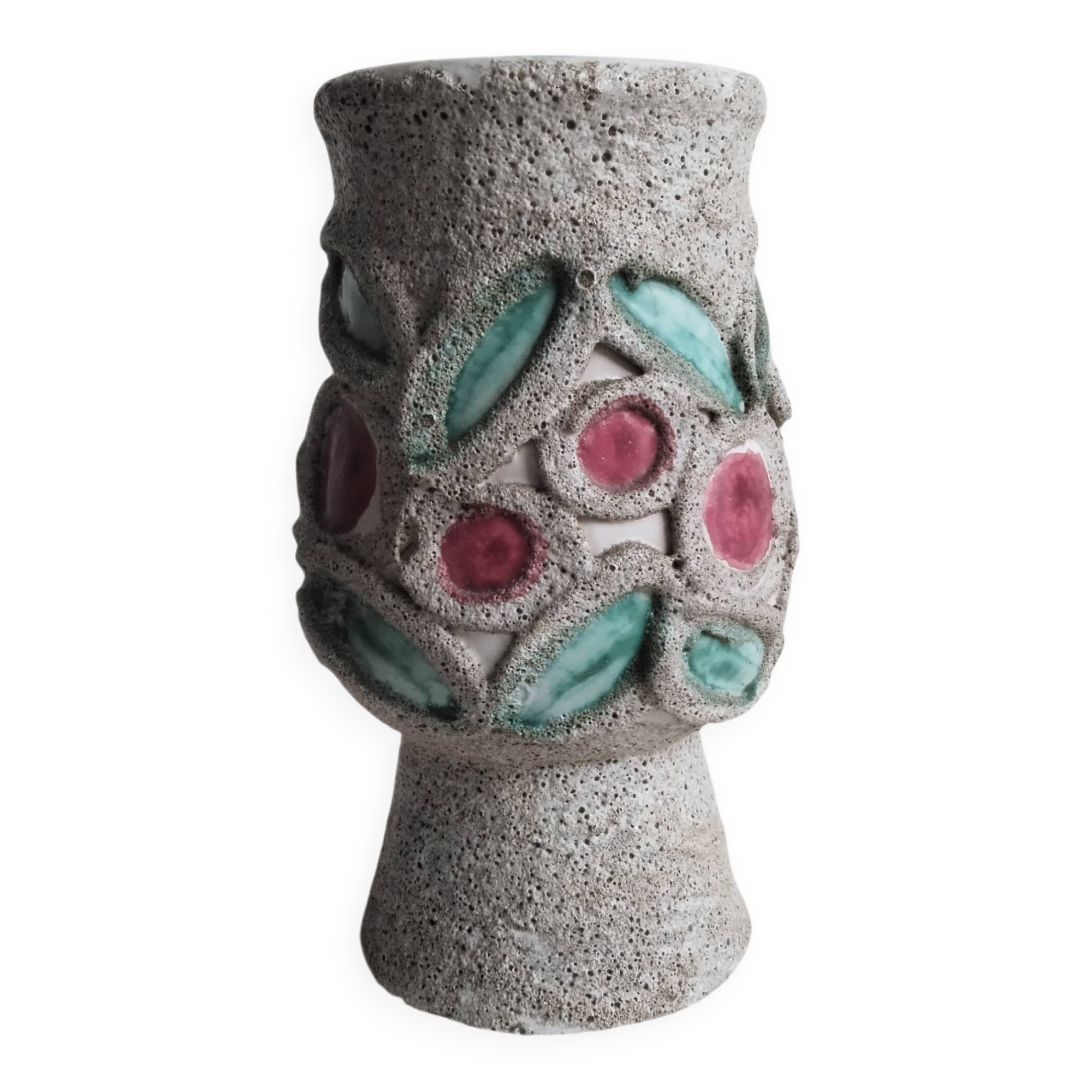 Vintage Strehla ceramic vase