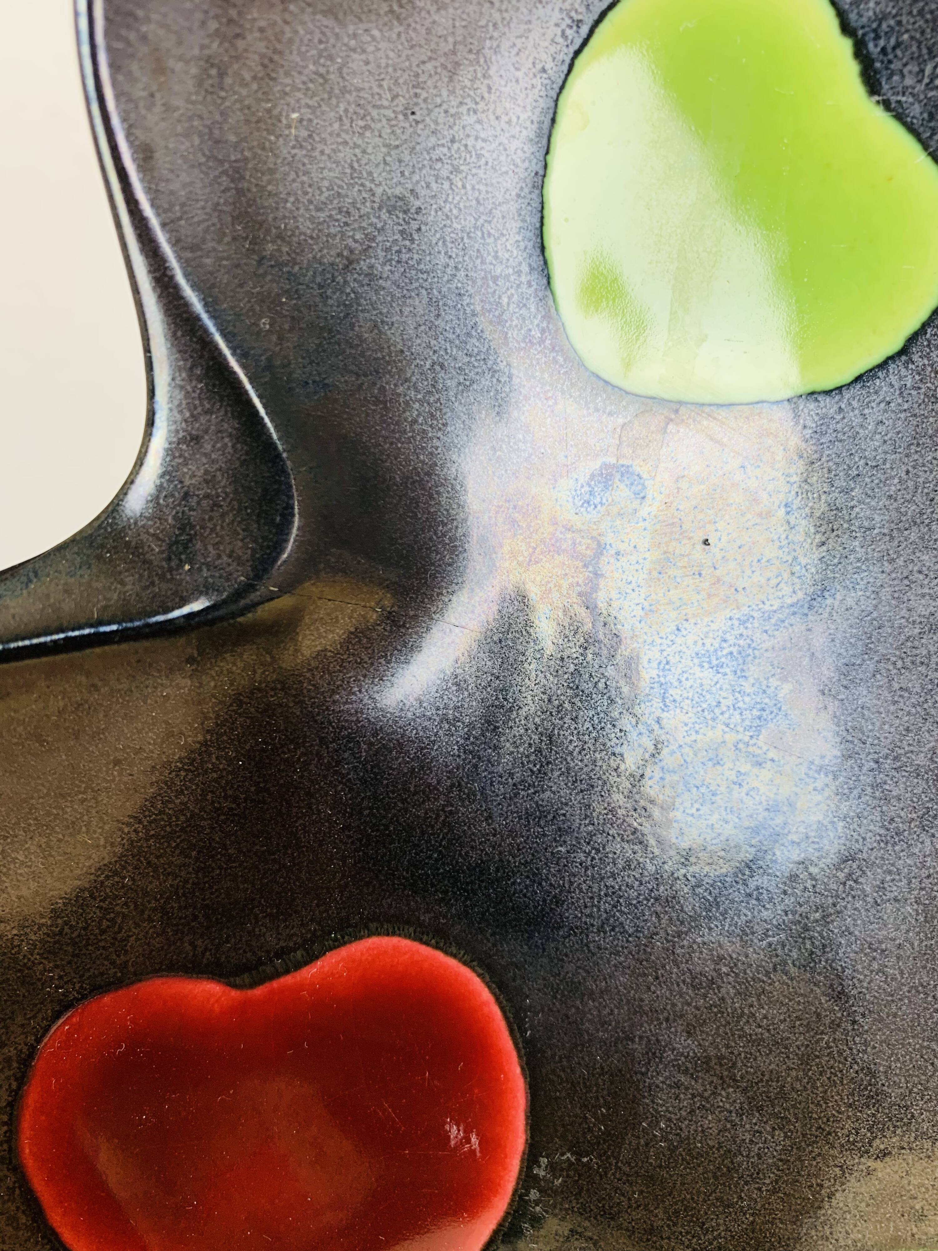 Flat palette of painter Elchinger 60s