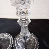 Pair of baccarat candlesticks