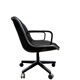 Charles Pollock Office Chair for Knoll - Grey Fabric on Wheels