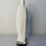 Ancienne vierge en plâtre