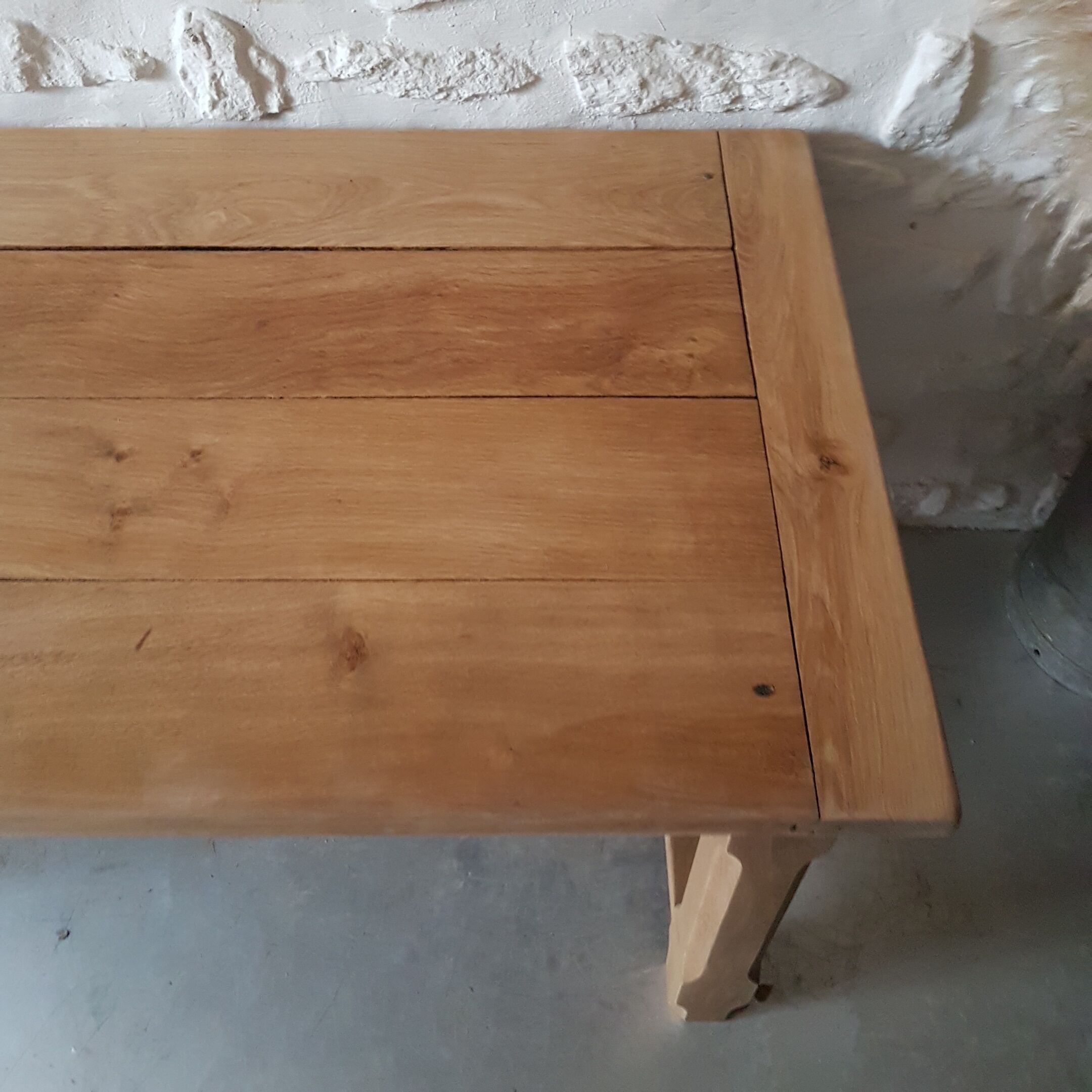Restored farm table