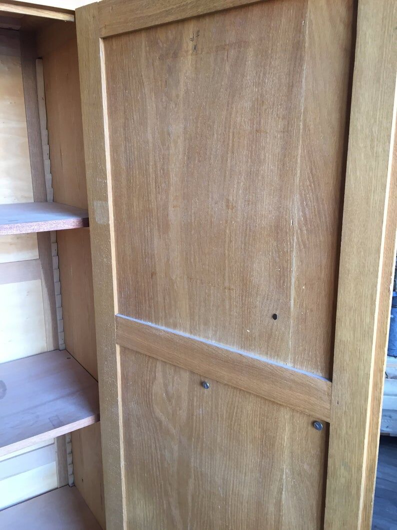 Armoire d'école vintage Delagrave 1960