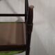 Six 50's chairs - varnished wood