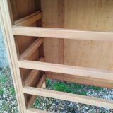 Commode ancienne vintage pieds compas