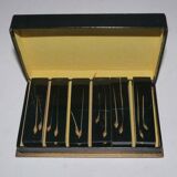 Service of 6 resin knife holders and inclusion 60's years