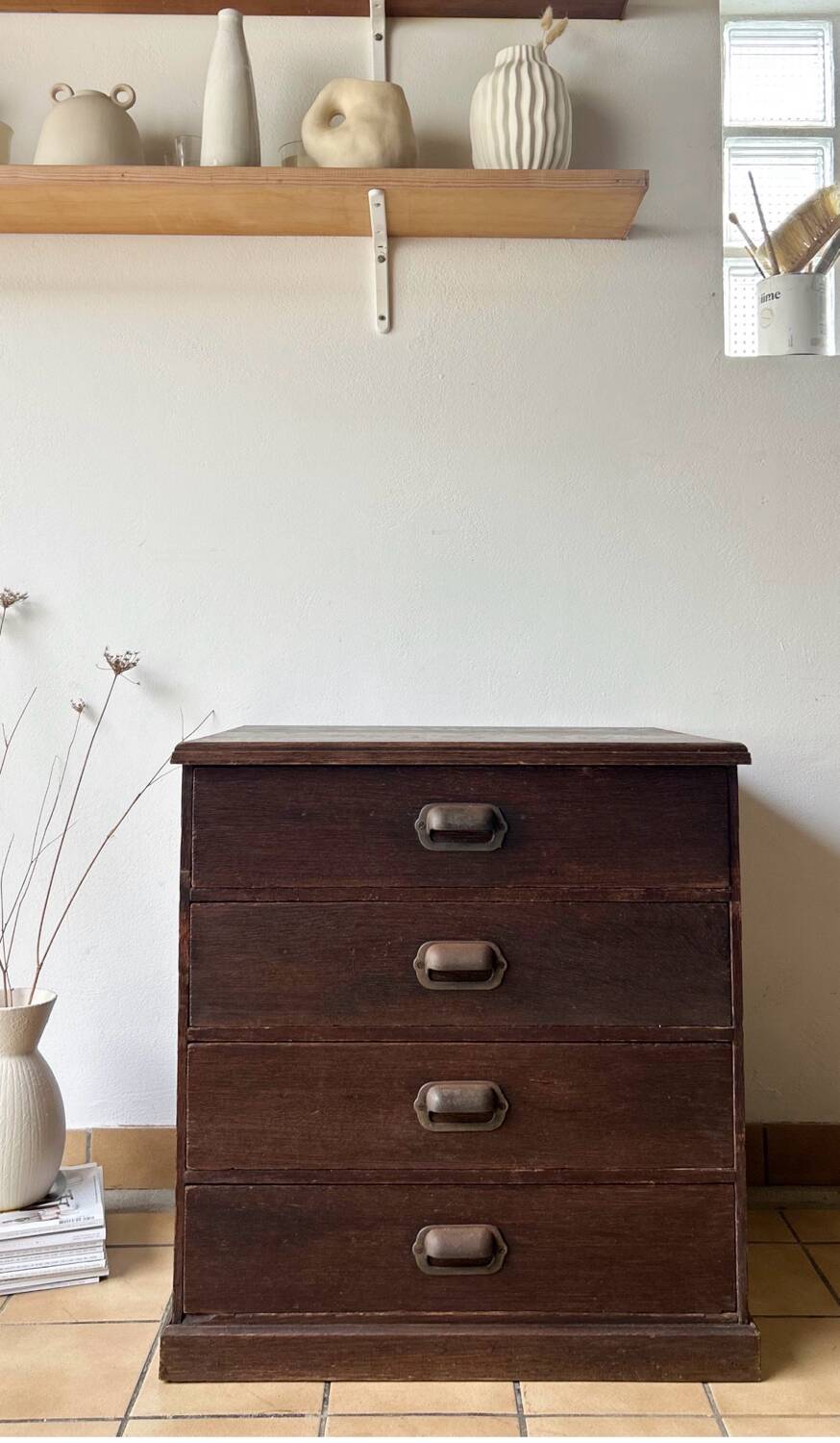 Meuble caisson d’apothicaire