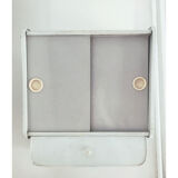 Small wooden shelf with Vintage drawers