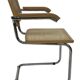 Set of 4 Cesca chairs model B64 with armrests Cesca Marcel breuer design