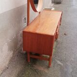 Scandinavian teak dressing table