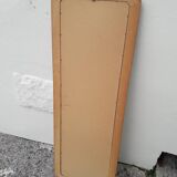 Large vintage beveled mirror (112x39cm)