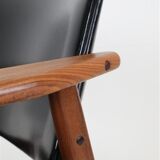 Mid Century Danish Modern teak armchair in the style of Arne Vodder