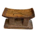 Ashanti stool, West African, carved from solid wood