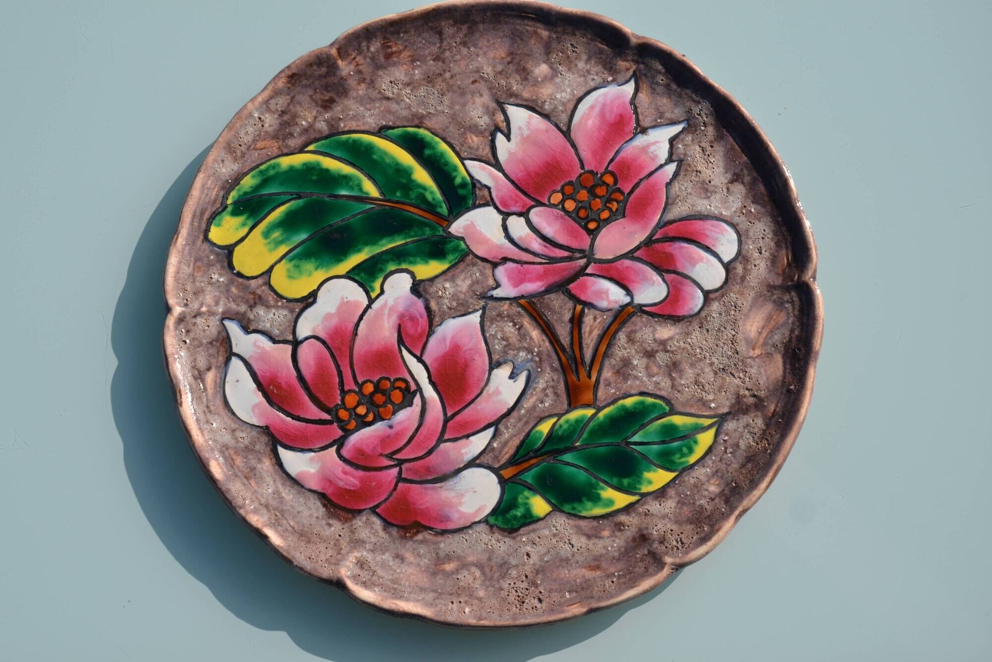 3 decorative plates from Vallauris