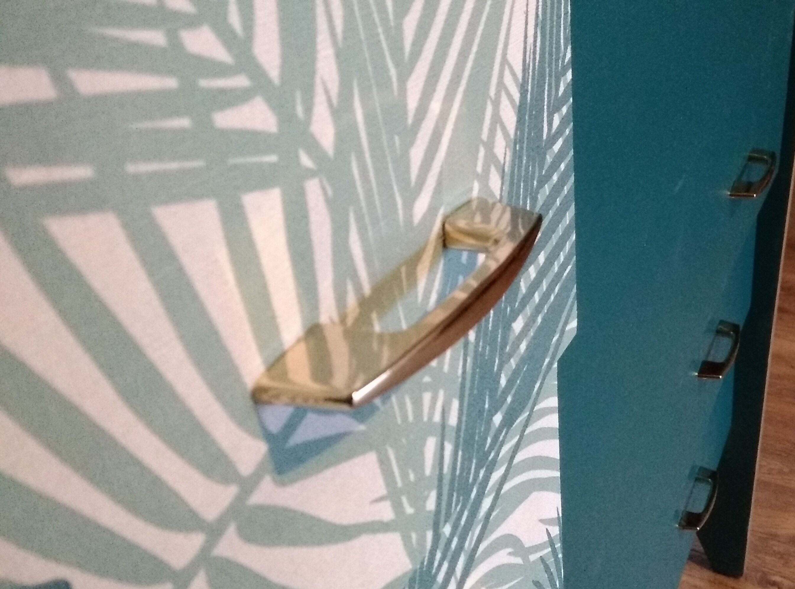 Vintage Scandinavian style chest of drawers