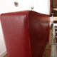 Red vintage sofa bed
