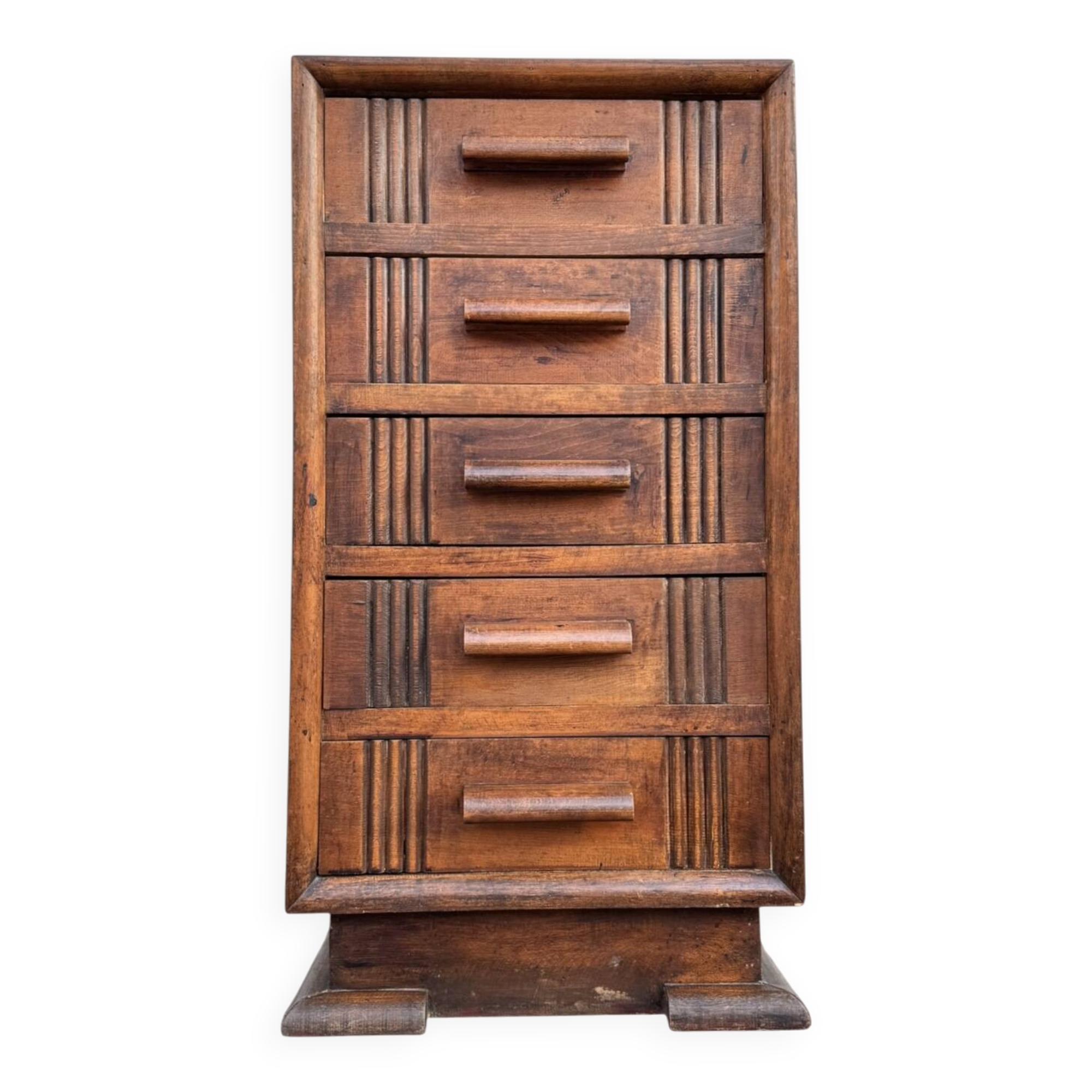 Antique chest of drawers with 5 drawers