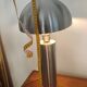 Large brushed metal mushroom lamp - Swedish Design / Upcycling
