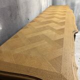 Oak buffet with marquetry