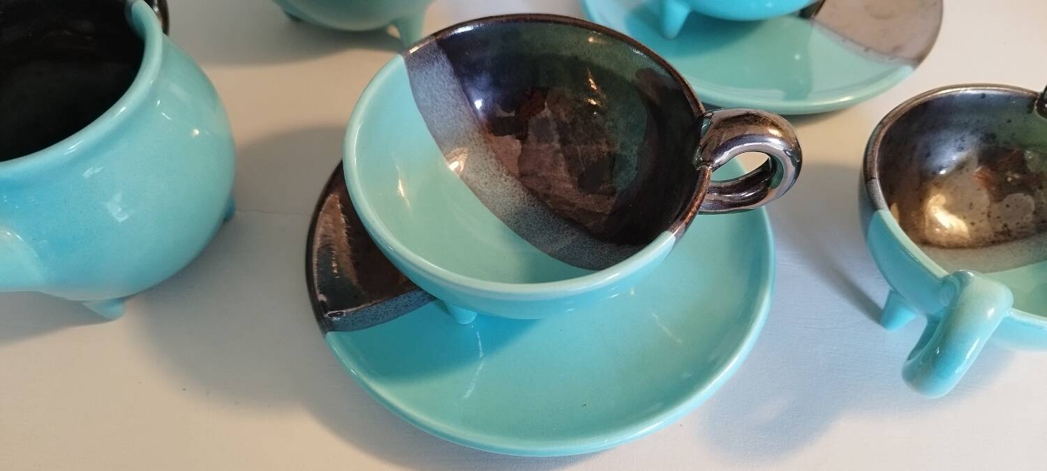 Vallauris tête-à-tête tea service
