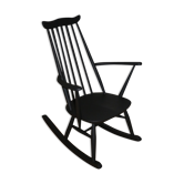 Ercol black rocking chair