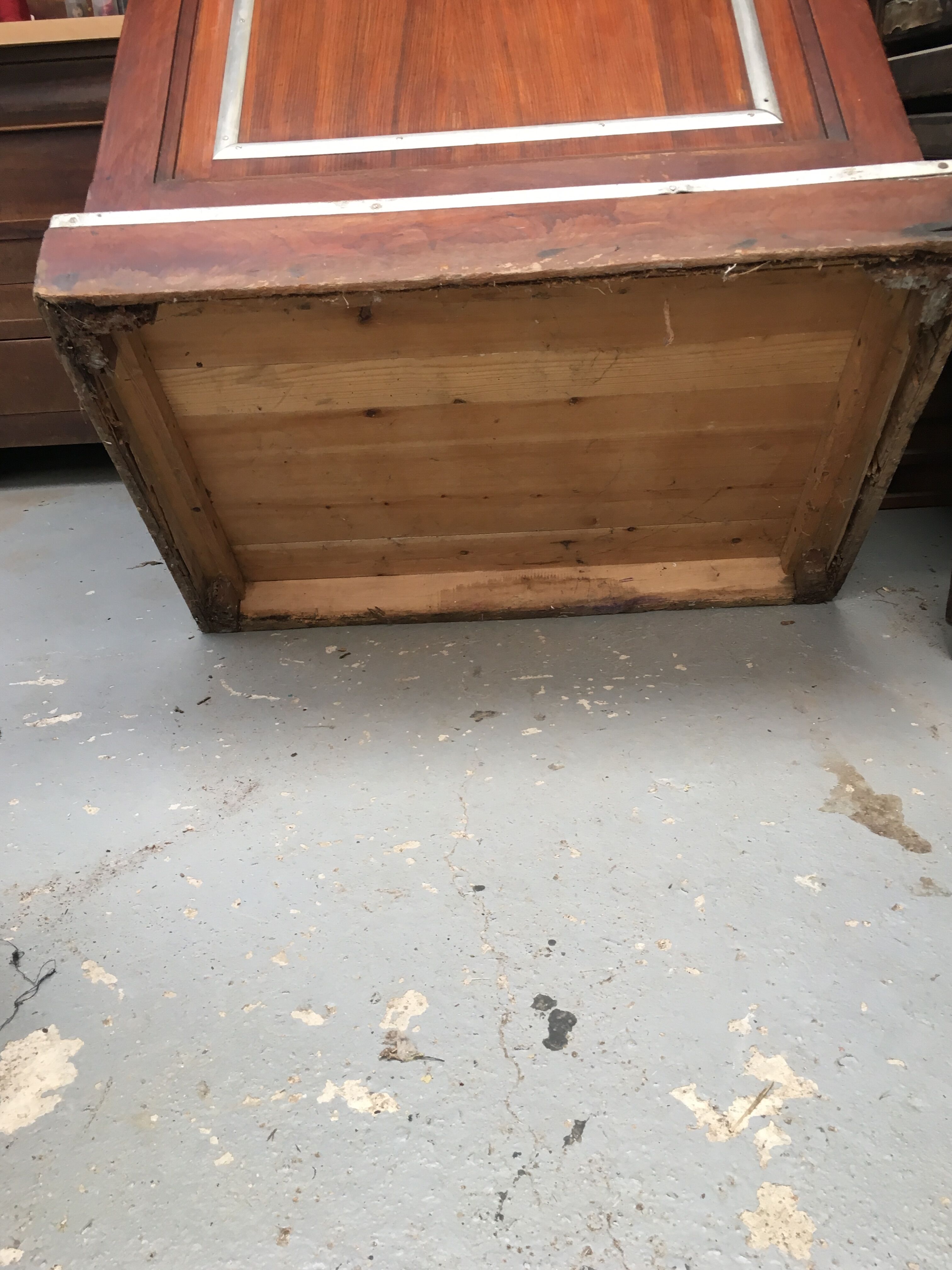 Desk box mahogany of the 1930s