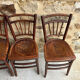 Lot de 4 chaises bistrot