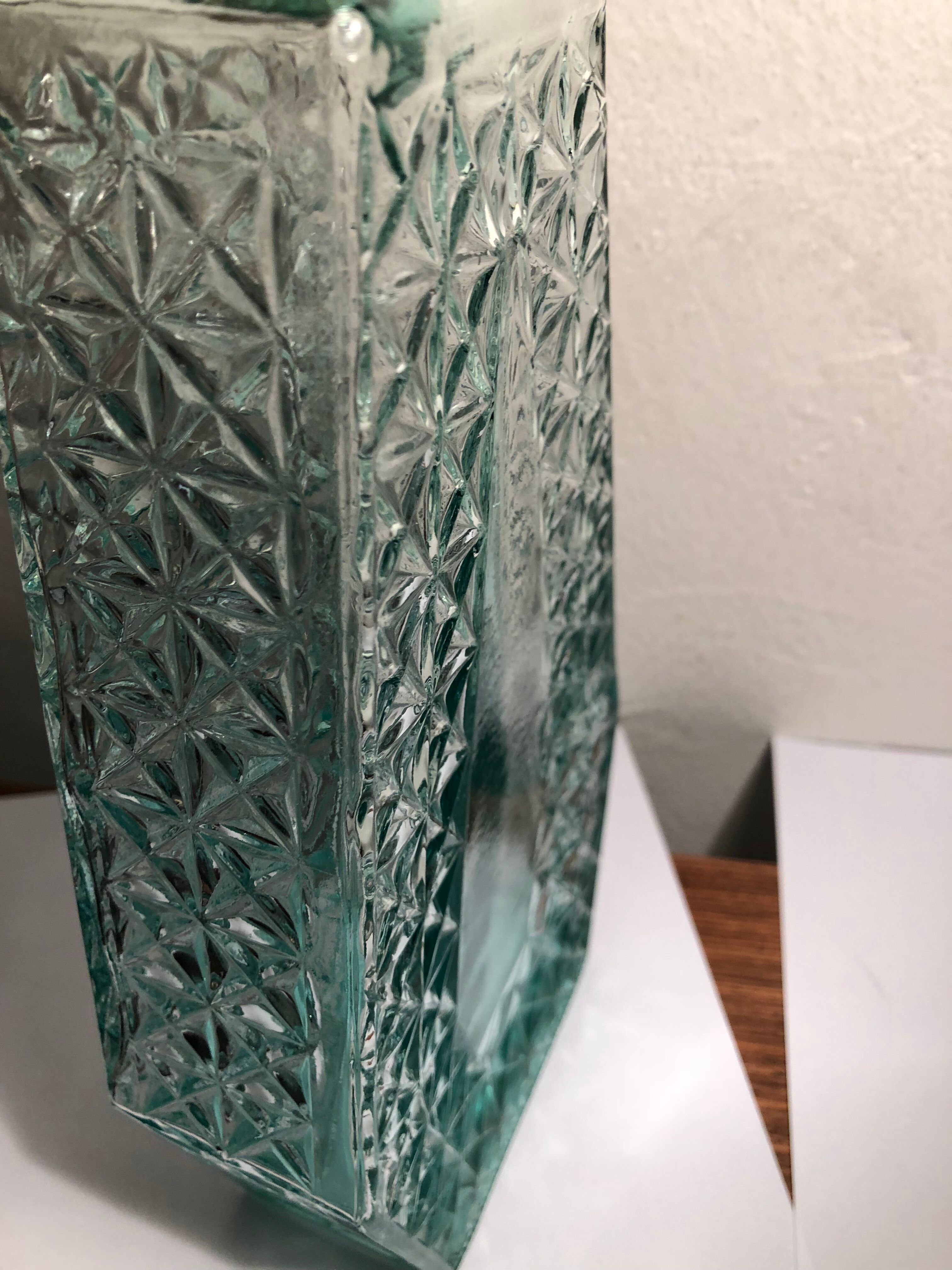 Carafe en verre italienne