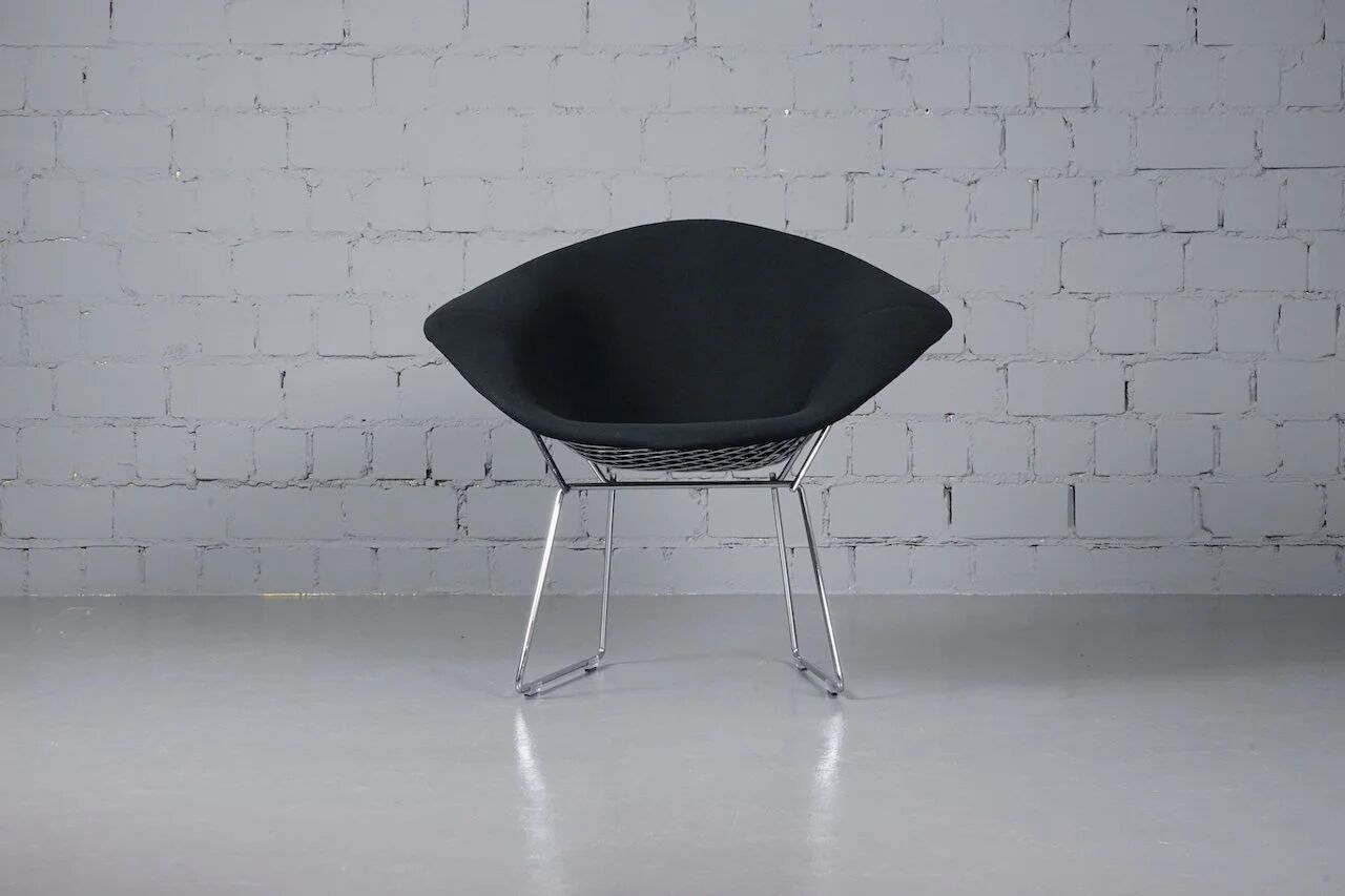 Diamond Chair Model 421 by Harry Bertoia for Knoll Int.
