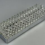 1960s and 1970s Wall Lamp by Glashütte Limburg, Germany, Space Age