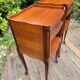 Pair of Louis XV bedside tables in cherry wood.