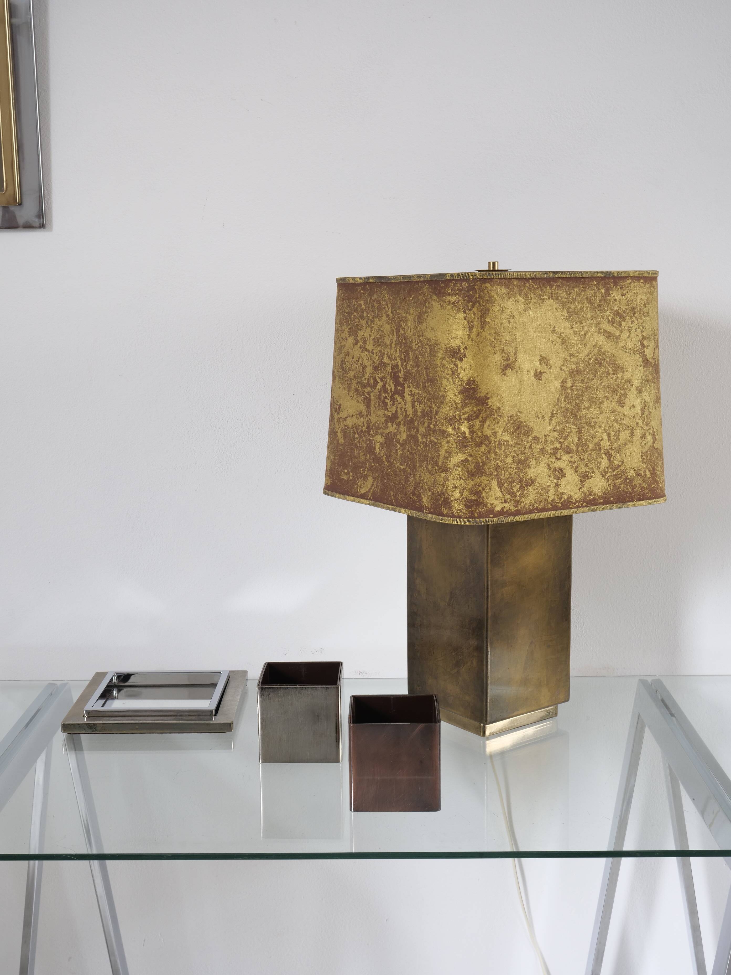 Belgochrom luxury design Gold lamp