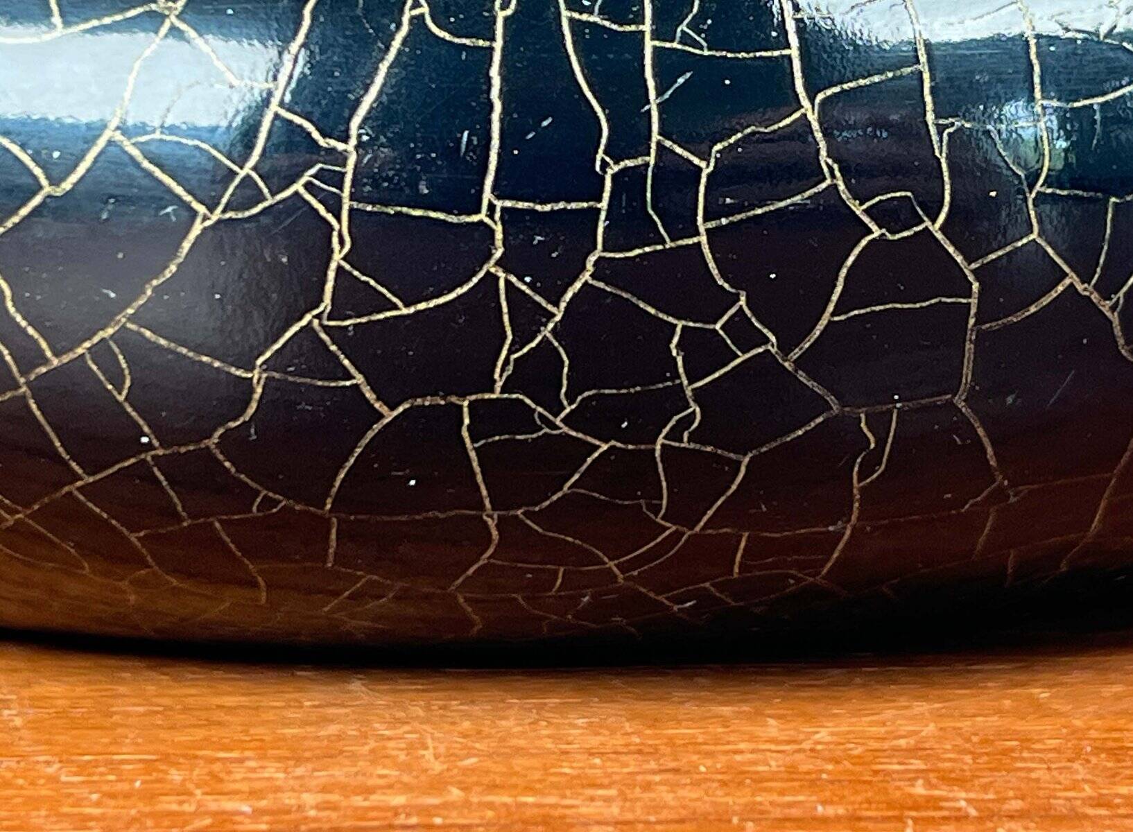 Modern vintage German metal ashtray, 1960s