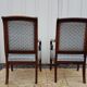 Pair of armchairs restoration style Charles X