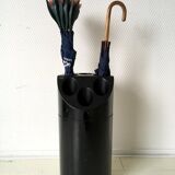 Midcentury black ‘Manade' umbrella stand, Paris