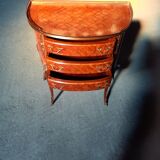 Chest of drawers half moon