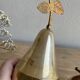 Vintage brass apple pear boxes