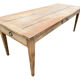 Table de ferme en chêne massif 19’s France 