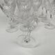 12 large crystal glasses from Saint Louis, 1930s.