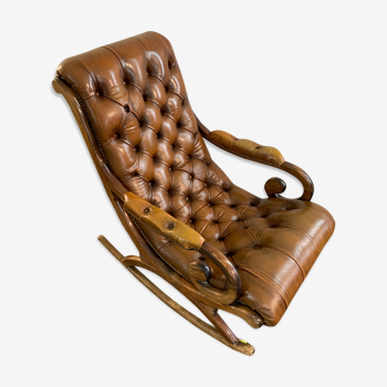Rocking chair style chesterfield